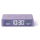 Radio i budzik LEXON Flip Classic Lilak